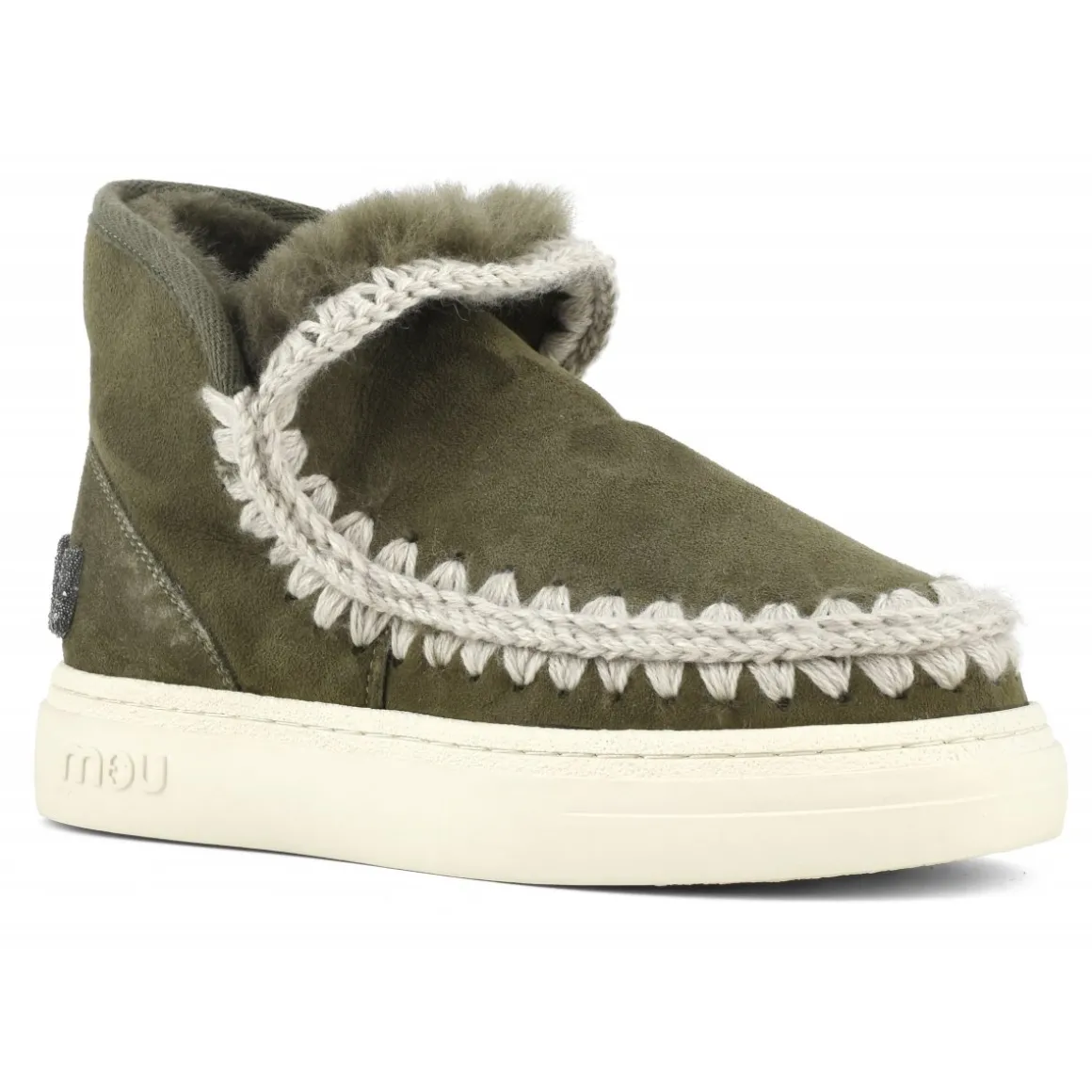 Eskimo Sneaker Bold Glitter Logo
