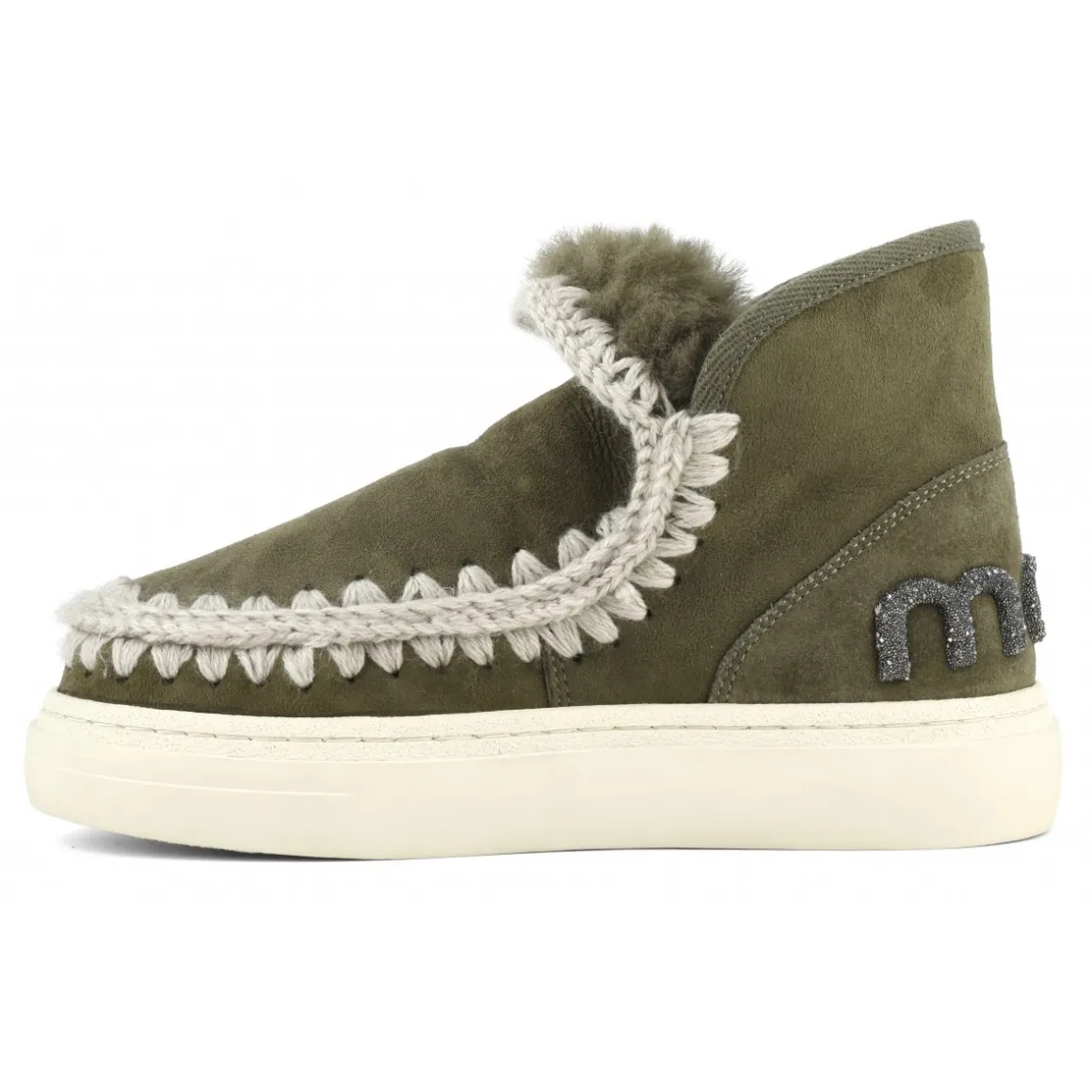 Eskimo Sneaker Bold Glitter Logo