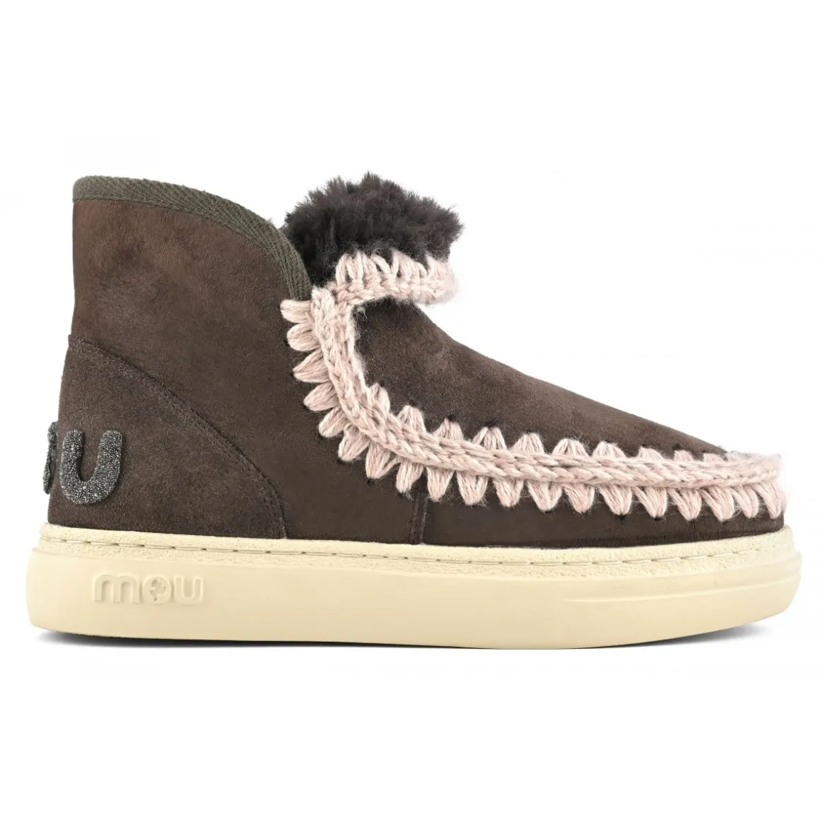 Eskimo Sneaker Bold Glitter Logo