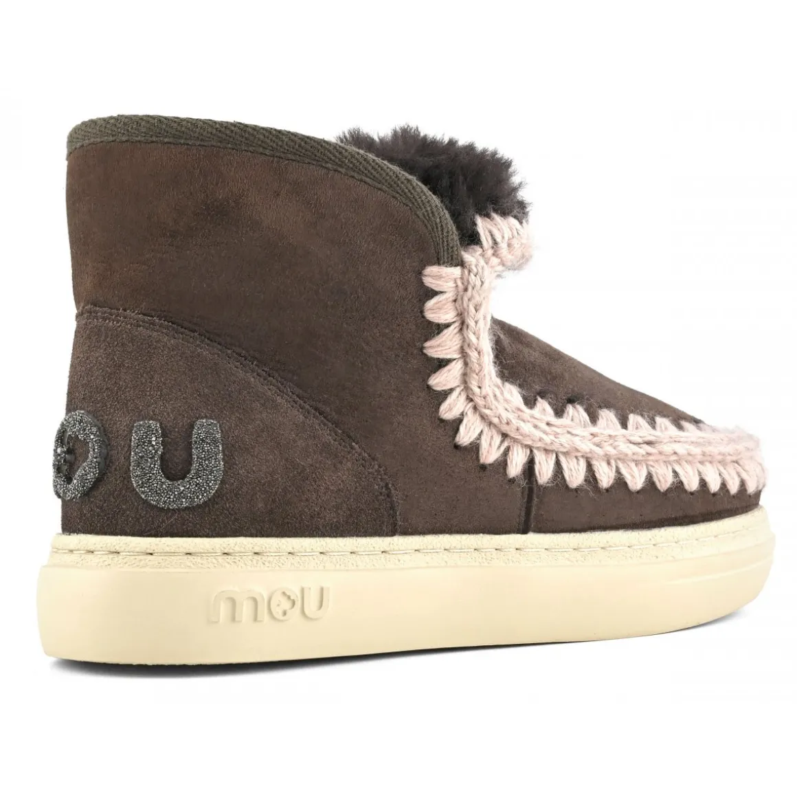 Eskimo Sneaker Bold Glitter Logo
