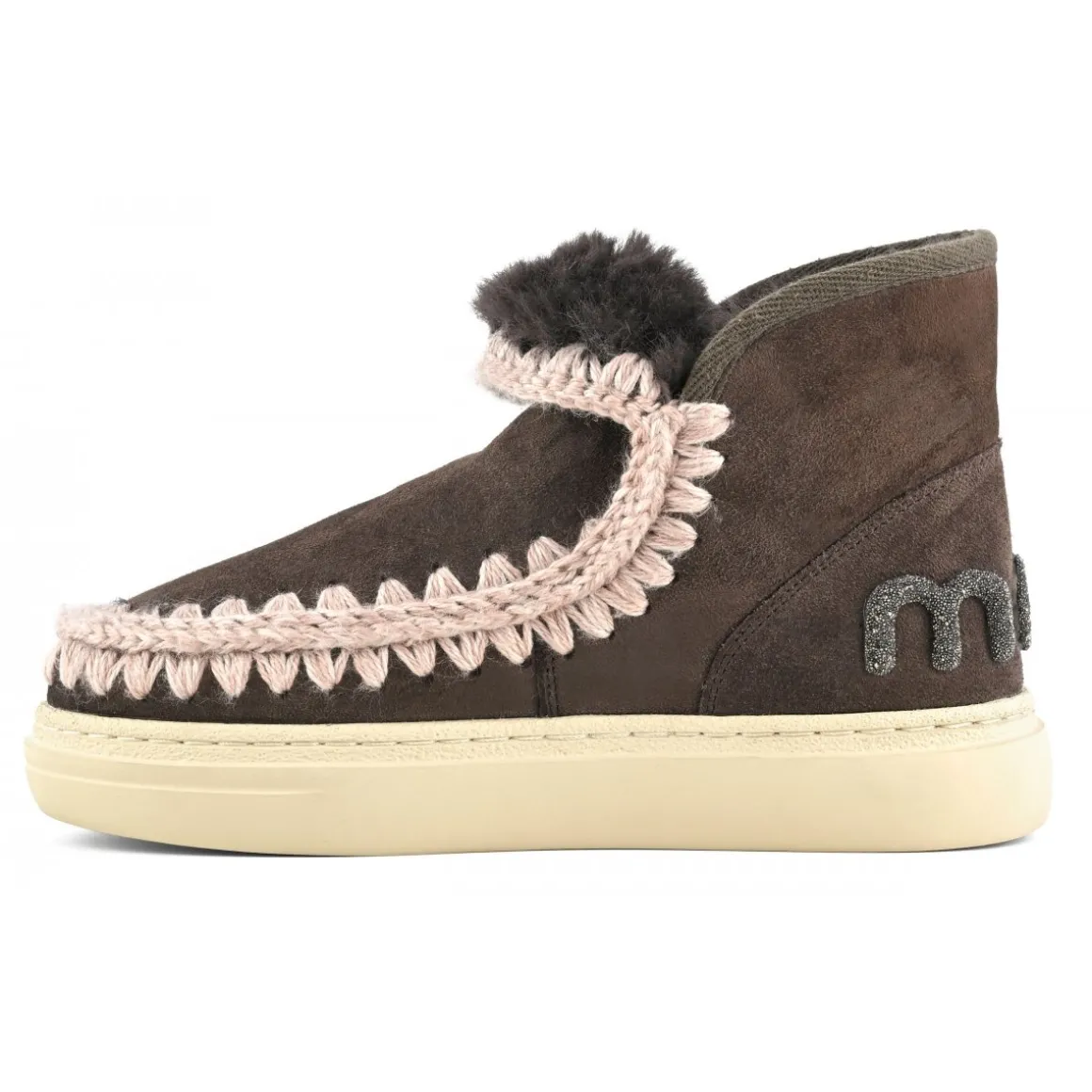 Eskimo Sneaker Bold Glitter Logo