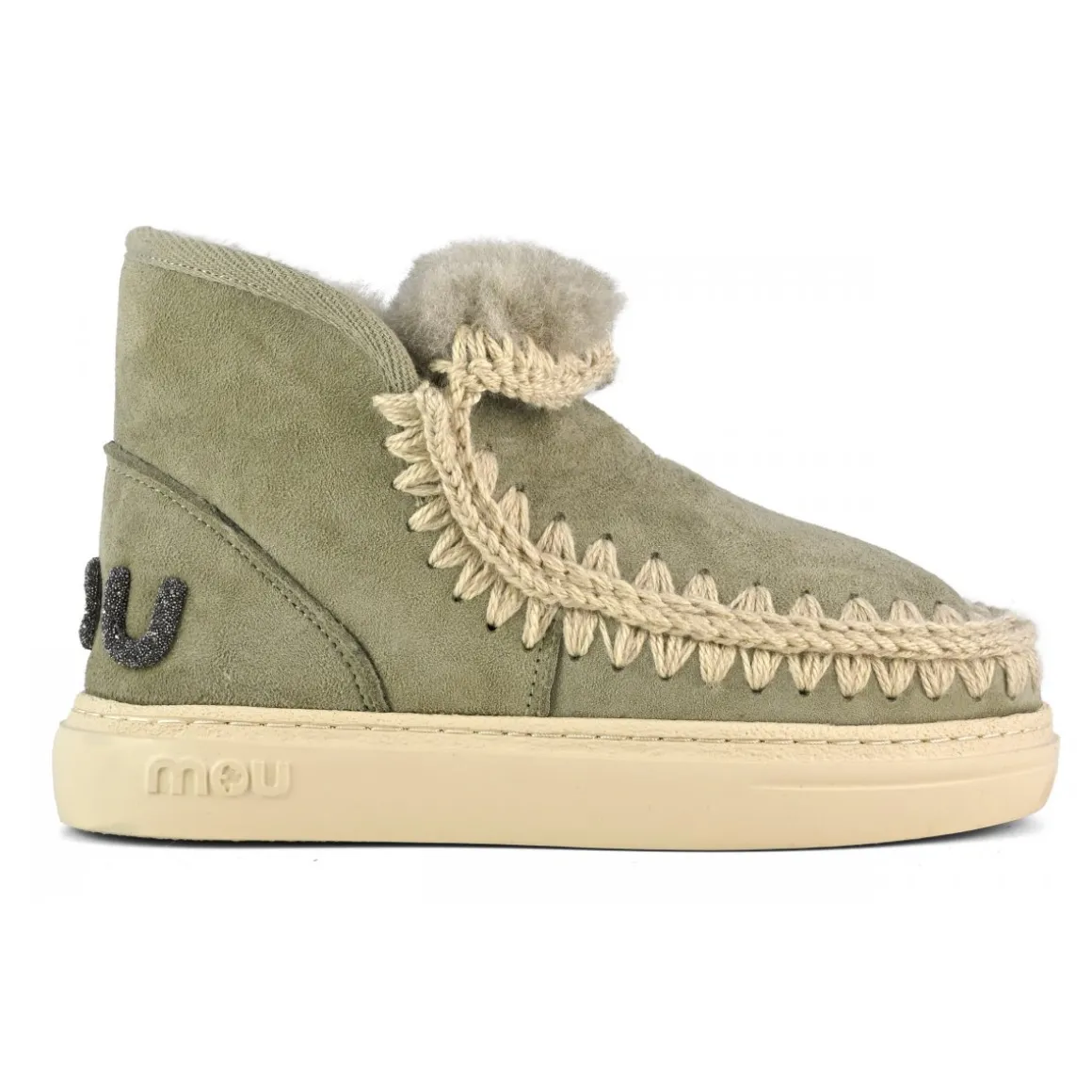 Eskimo Sneaker Bold Glitter Logo