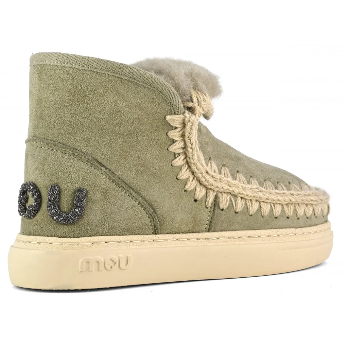 Eskimo Sneaker Bold Glitter Logo