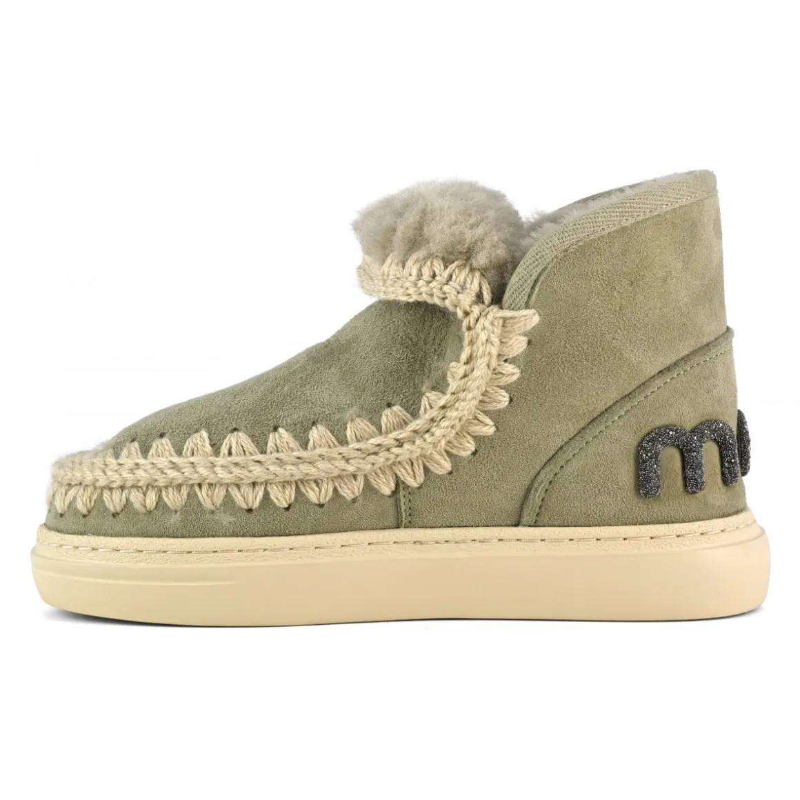 Eskimo Sneaker Bold Glitter Logo