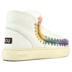 Eskimo Sneaker Bold Rainbow Stitching