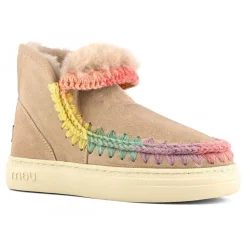 Eskimo Sneaker Bold Rainbow Stitching