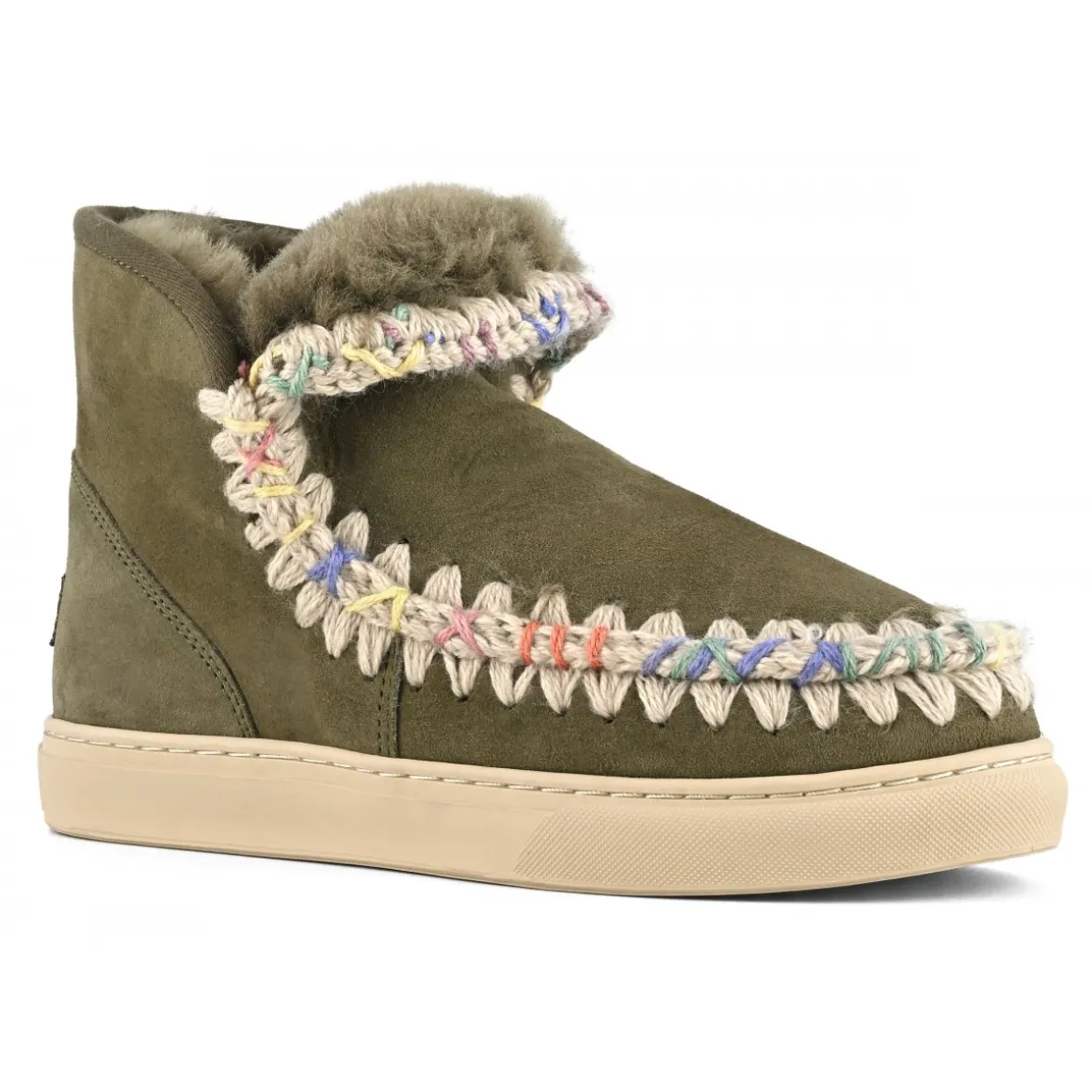 Eskimo Sneaker Overstitching