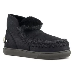 Eskimo Sneaker With Rhinestones Logo Big Letter