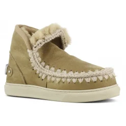 Eskimo Sneaker With Rhinestones Logo Big Letter