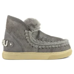 Eskimo Sneaker With Rhinestones Logo Big Letter