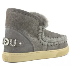Eskimo Sneaker With Rhinestones Logo Big Letter