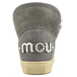 Eskimo Sneaker With Rhinestones Logo Big Letter