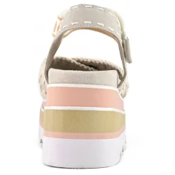 Eva Wedge Sandal Criss-cross Upper