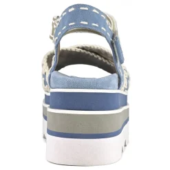 Eva Wedge Sandal Criss-cross Upper