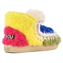 Kids Sneaker Curly Sheepskin Patchwork