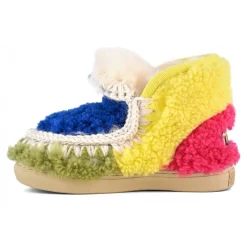 Kids Sneaker Curly Sheepskin Patchwork