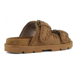 Low Bio Sandal Two Buckles Monochrome