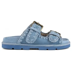 Low Bio Sandal Two Buckles Monochrome