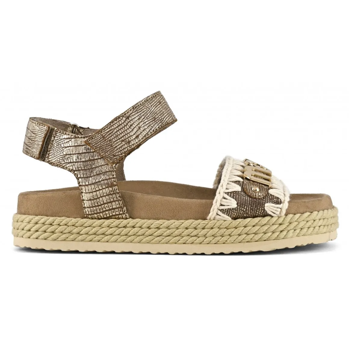 Rope Sandal With Back Strap
