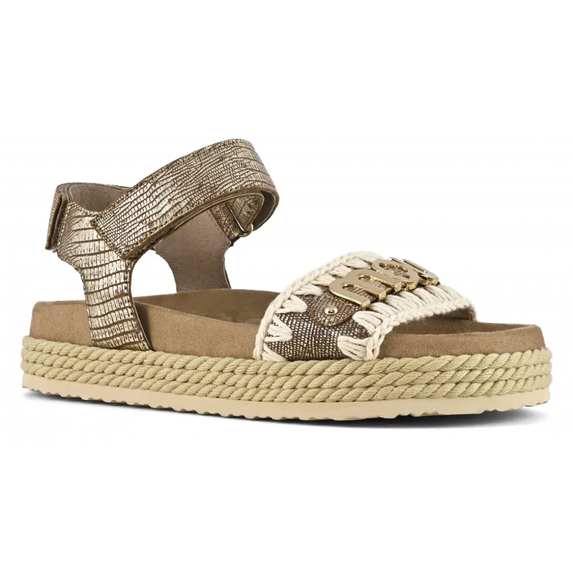Rope Sandal With Back Strap
