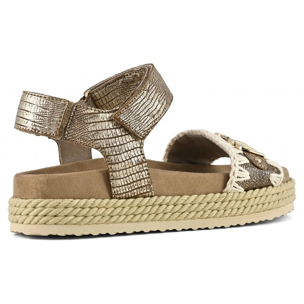 Rope Sandal With Back Strap