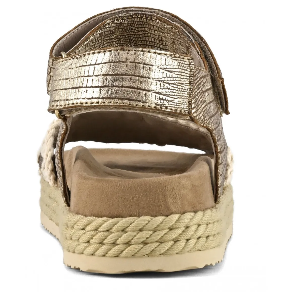 Rope Sandal With Back Strap