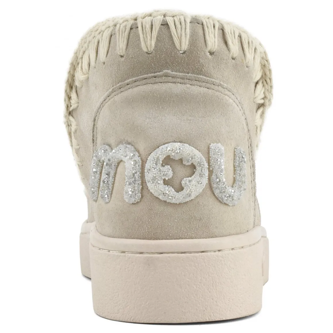 Sneaker Monochrome Glitter Logo