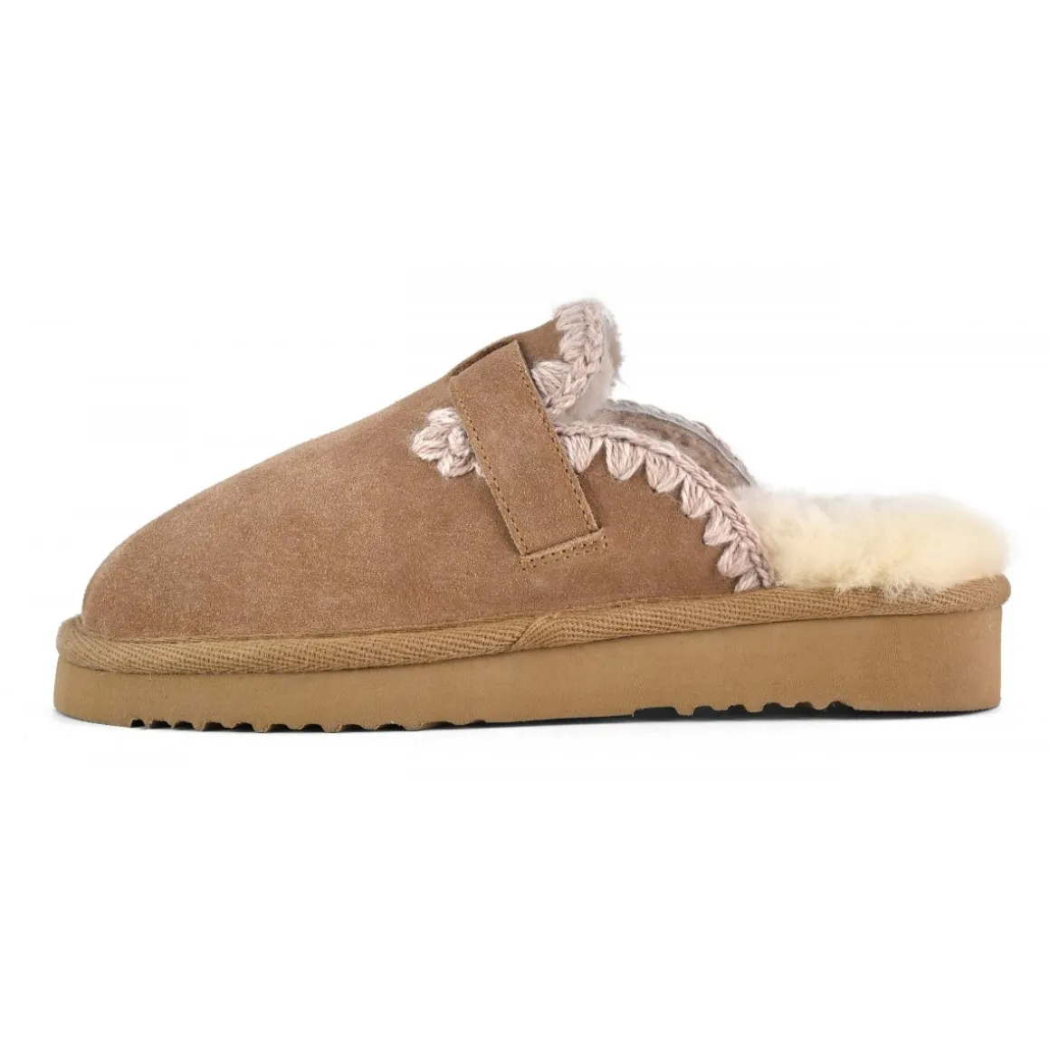 Suede Sheepskin Clog Eskimo