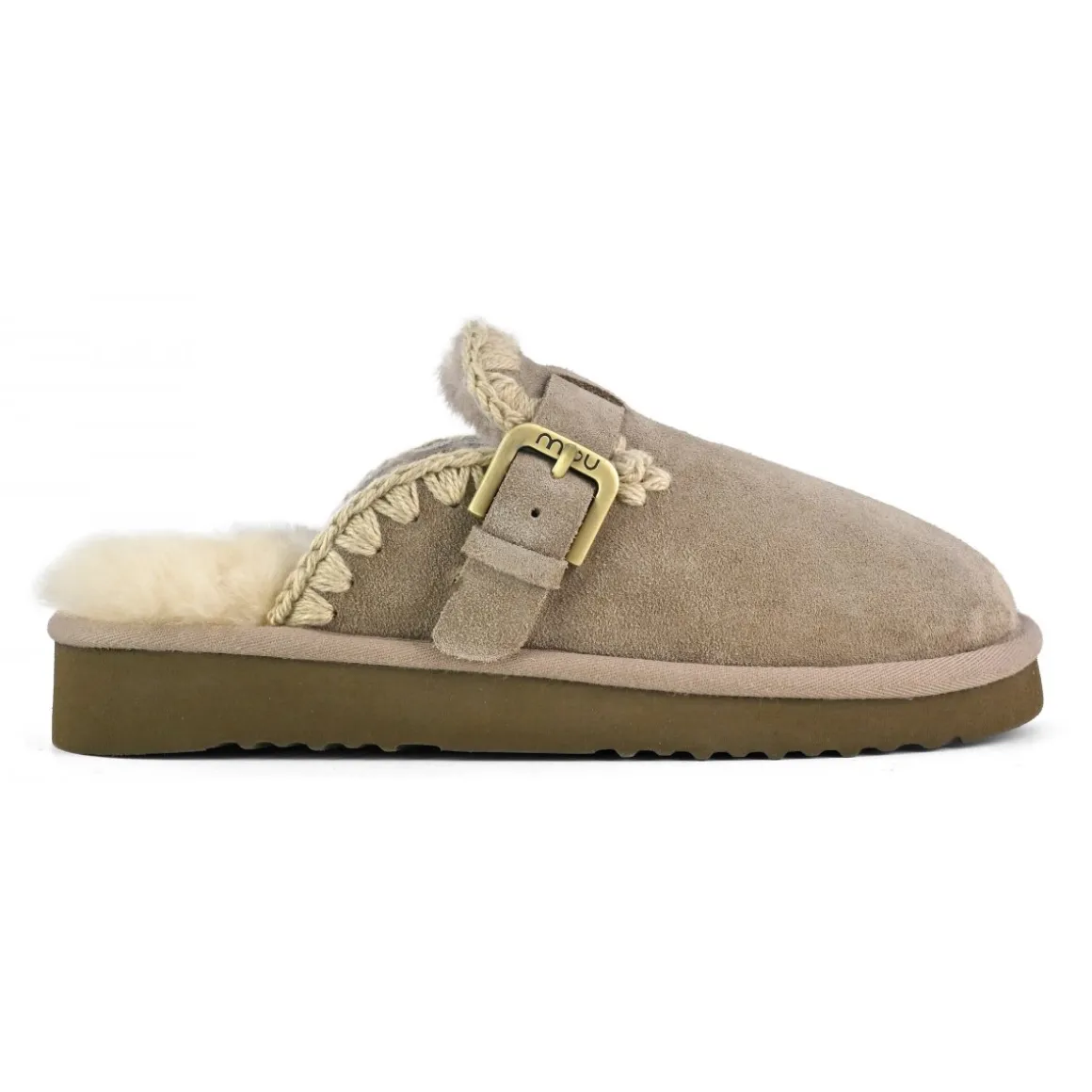 Suede Sheepskin Clog Eskimo