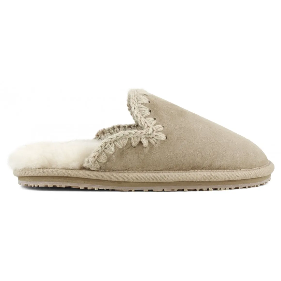 Suede Slipper Eskimo Stitch