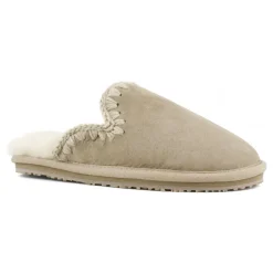 Suede Slipper Eskimo Stitch