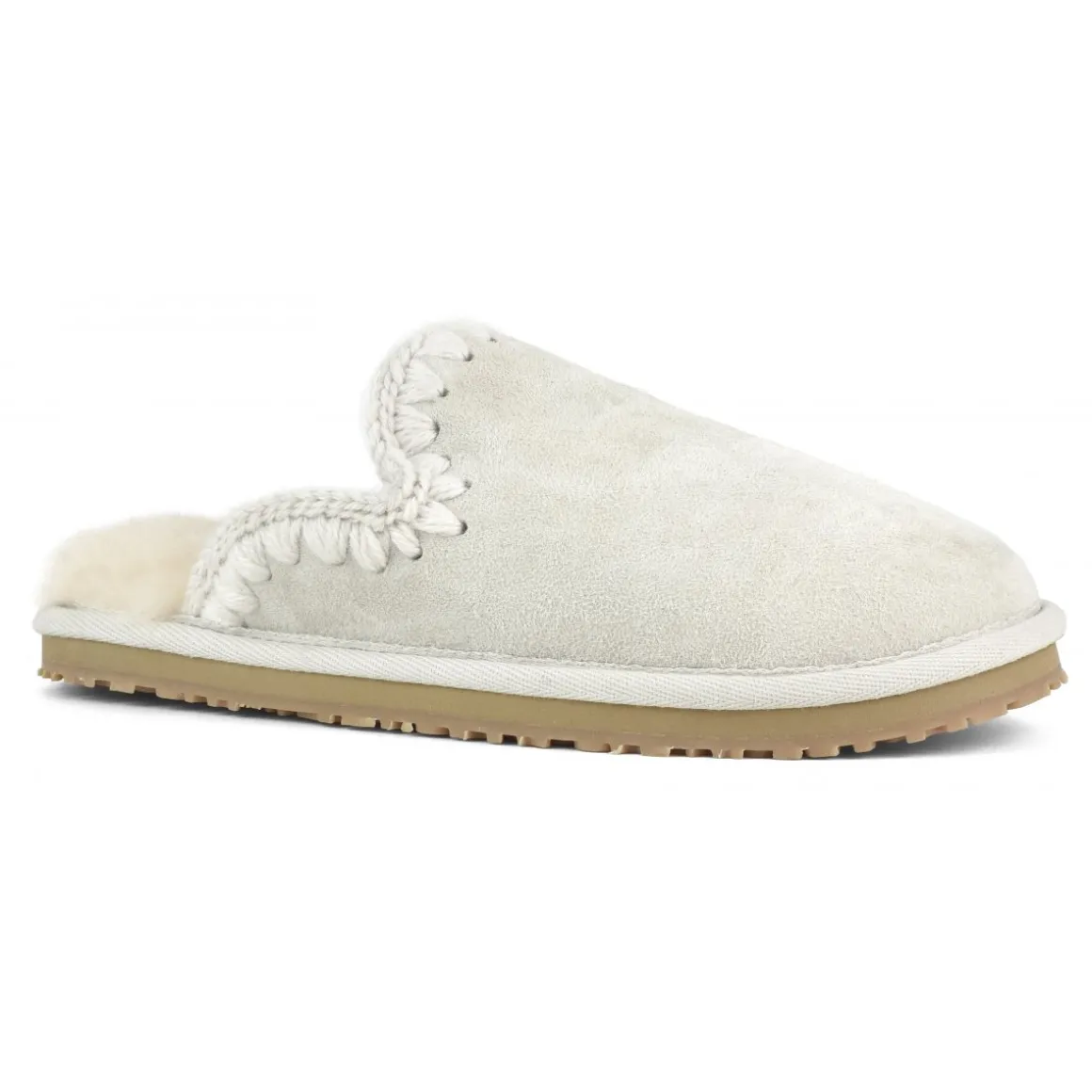 Suede Slipper Eskimo Stitch