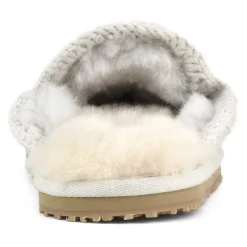 Suede Slipper Eskimo Stitch