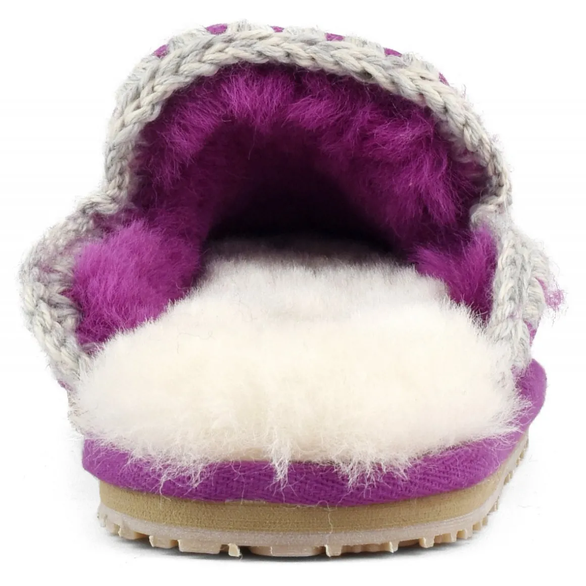 Suede Slipper Eskimo Stitch
