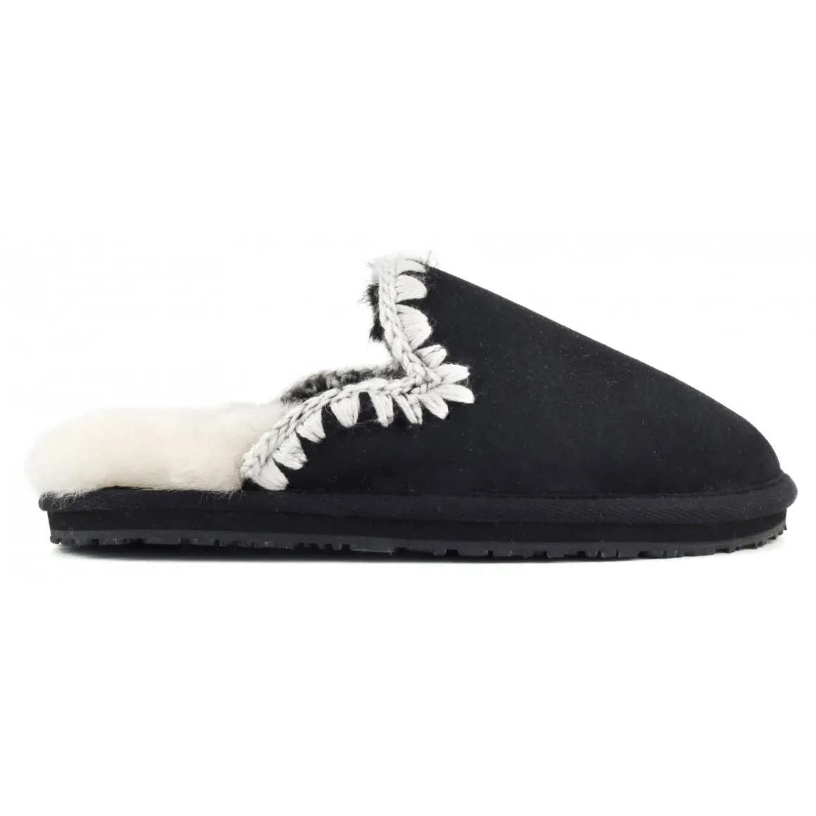 Suede Slipper Eskimo Stitch