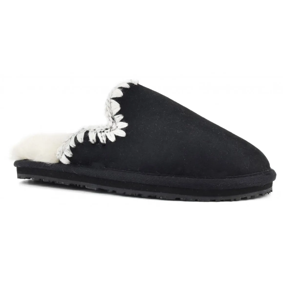 Suede Slipper Eskimo Stitch