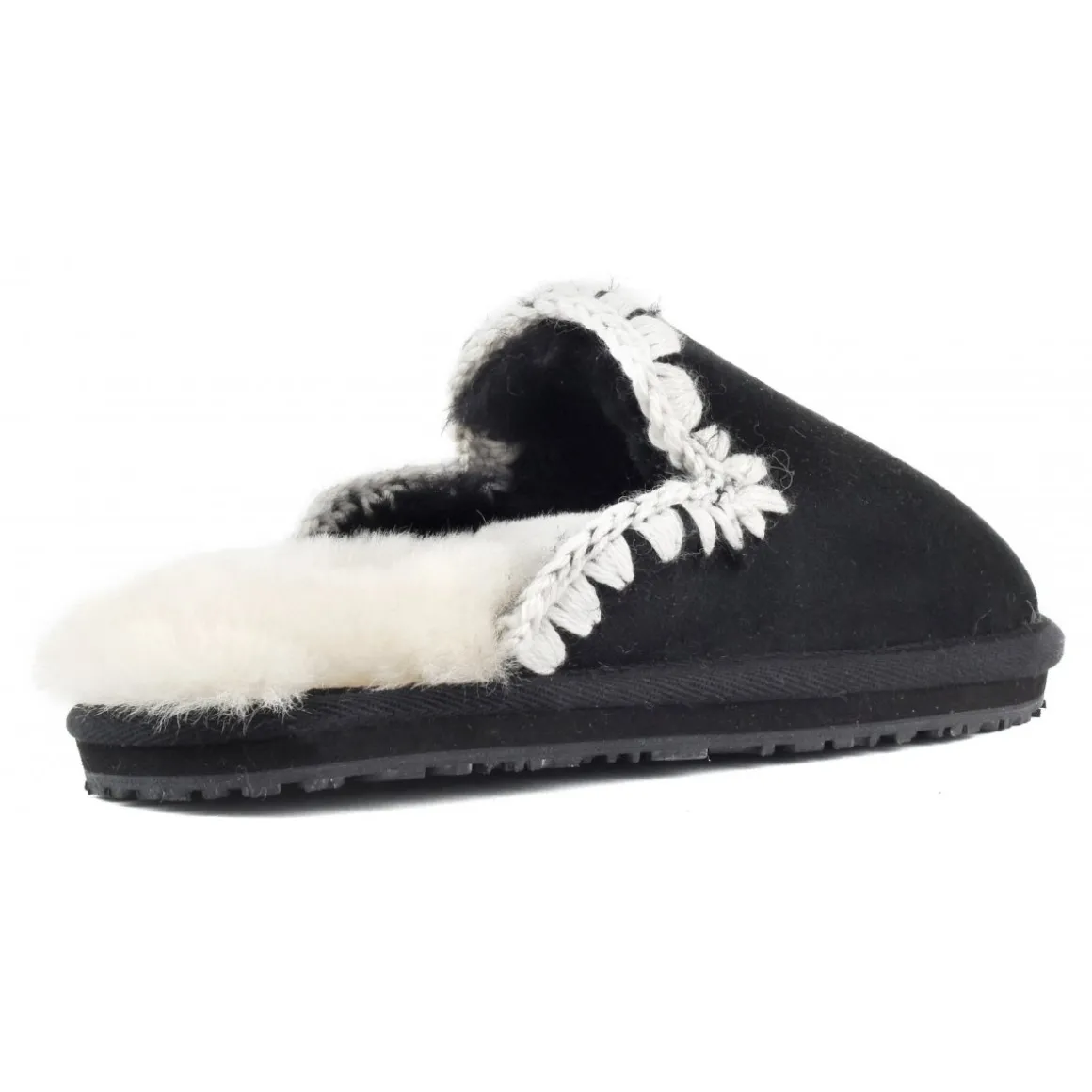 Suede Slipper Eskimo Stitch