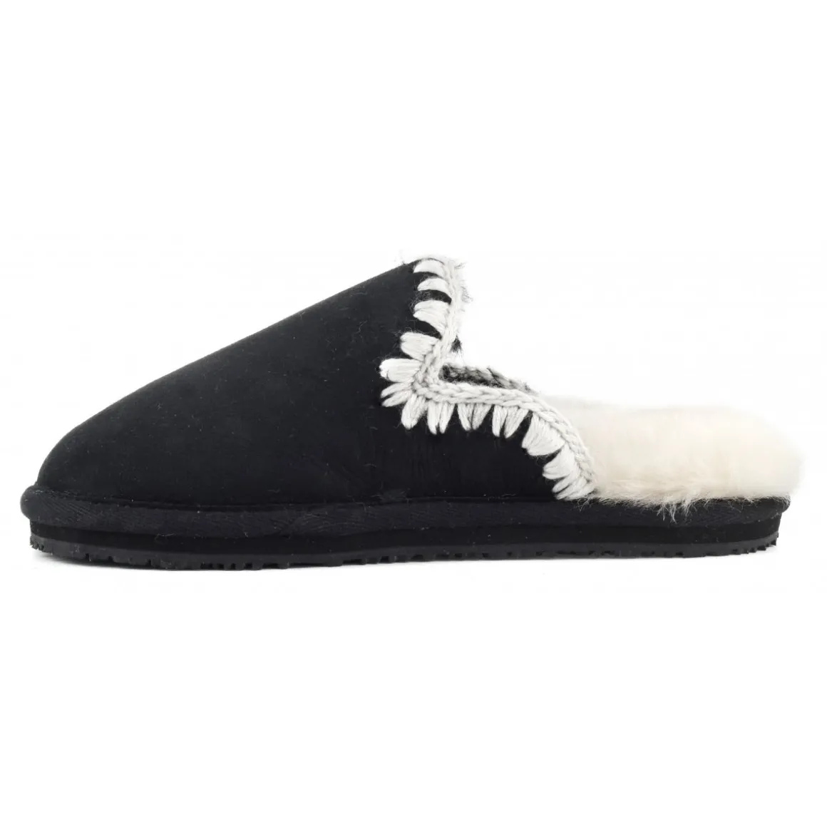 Suede Slipper Eskimo Stitch