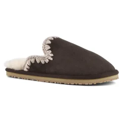 Suede Slipper Eskimo Stitch