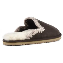 Suede Slipper Eskimo Stitch