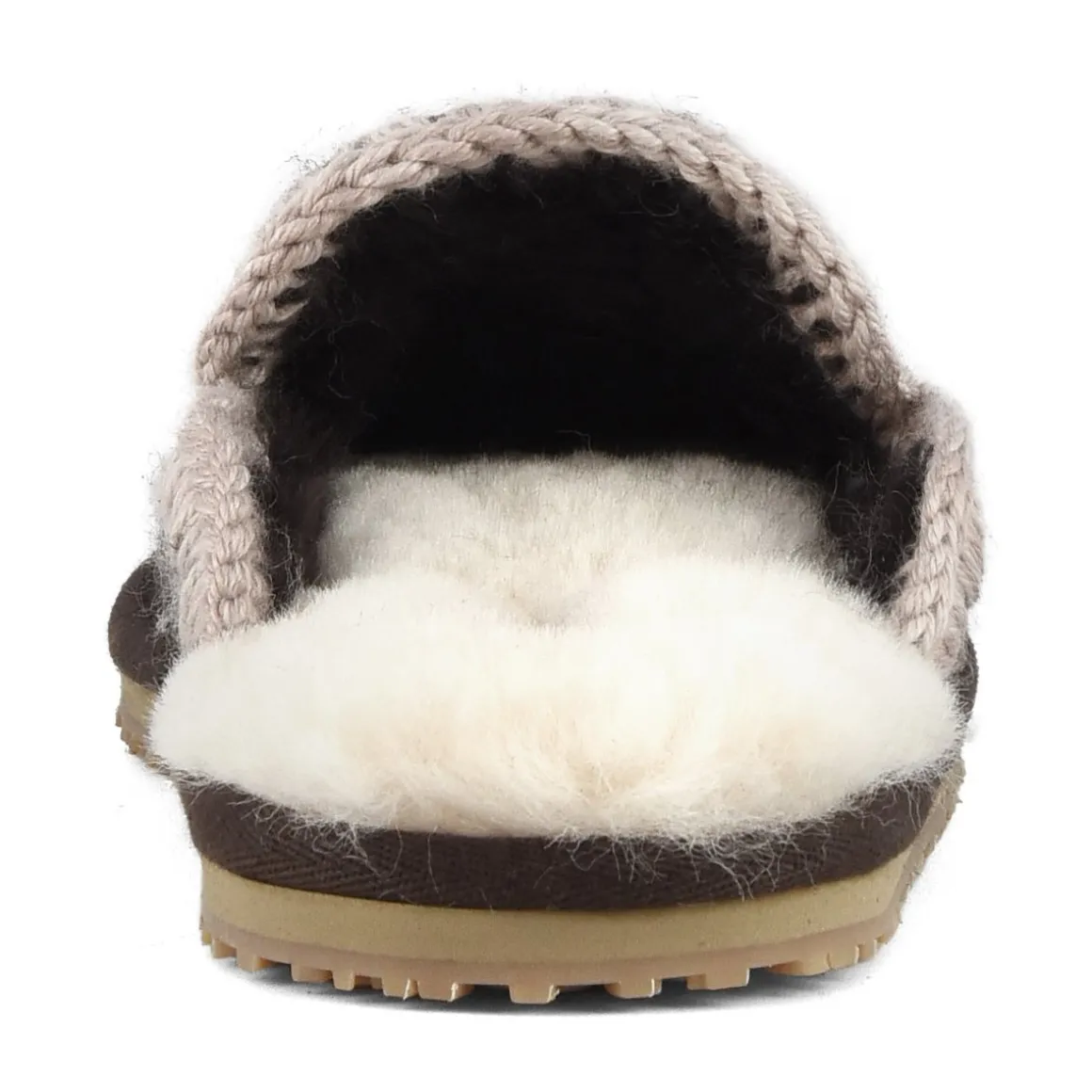 Suede Slipper Eskimo Stitch