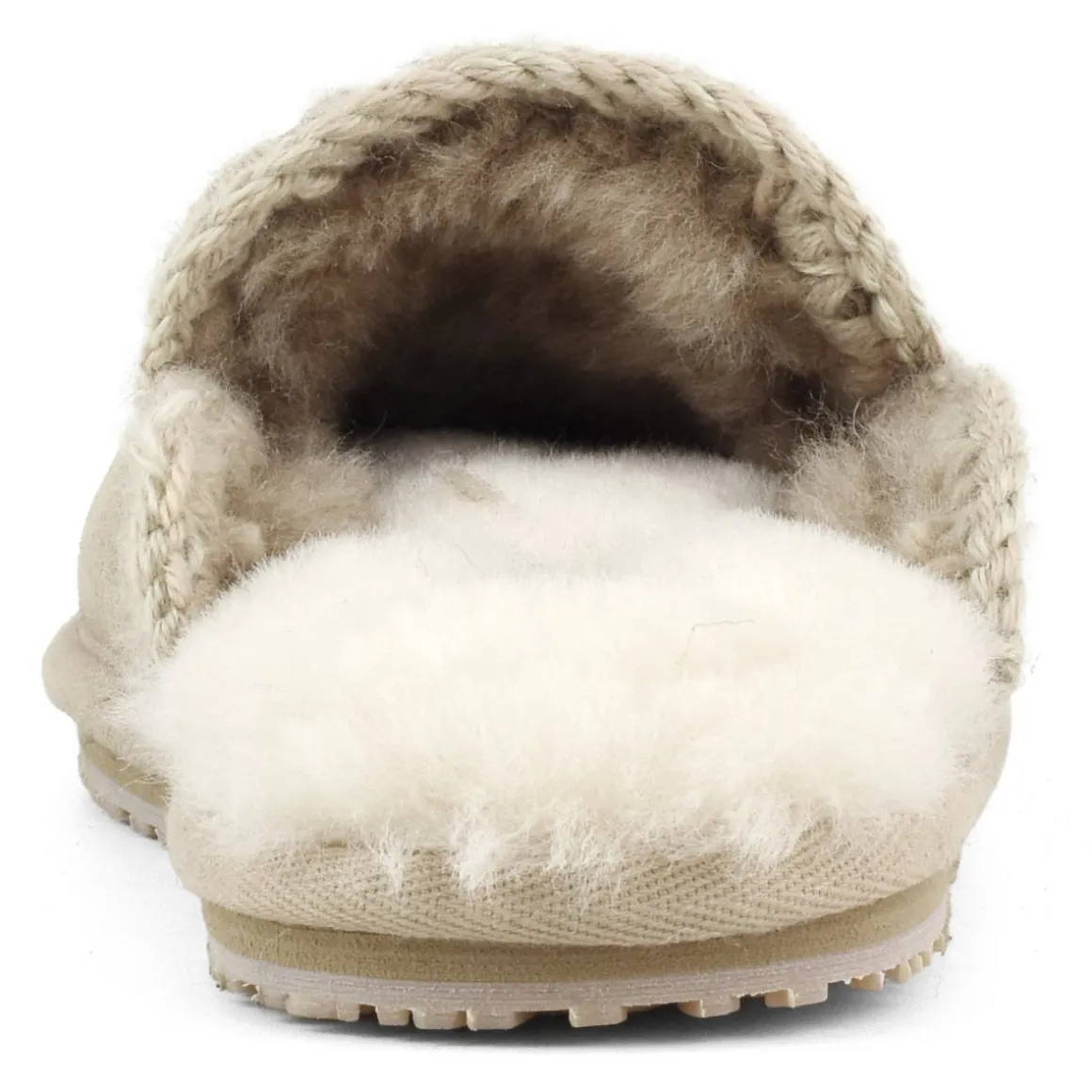Suede Slipper Eskimo Stitch