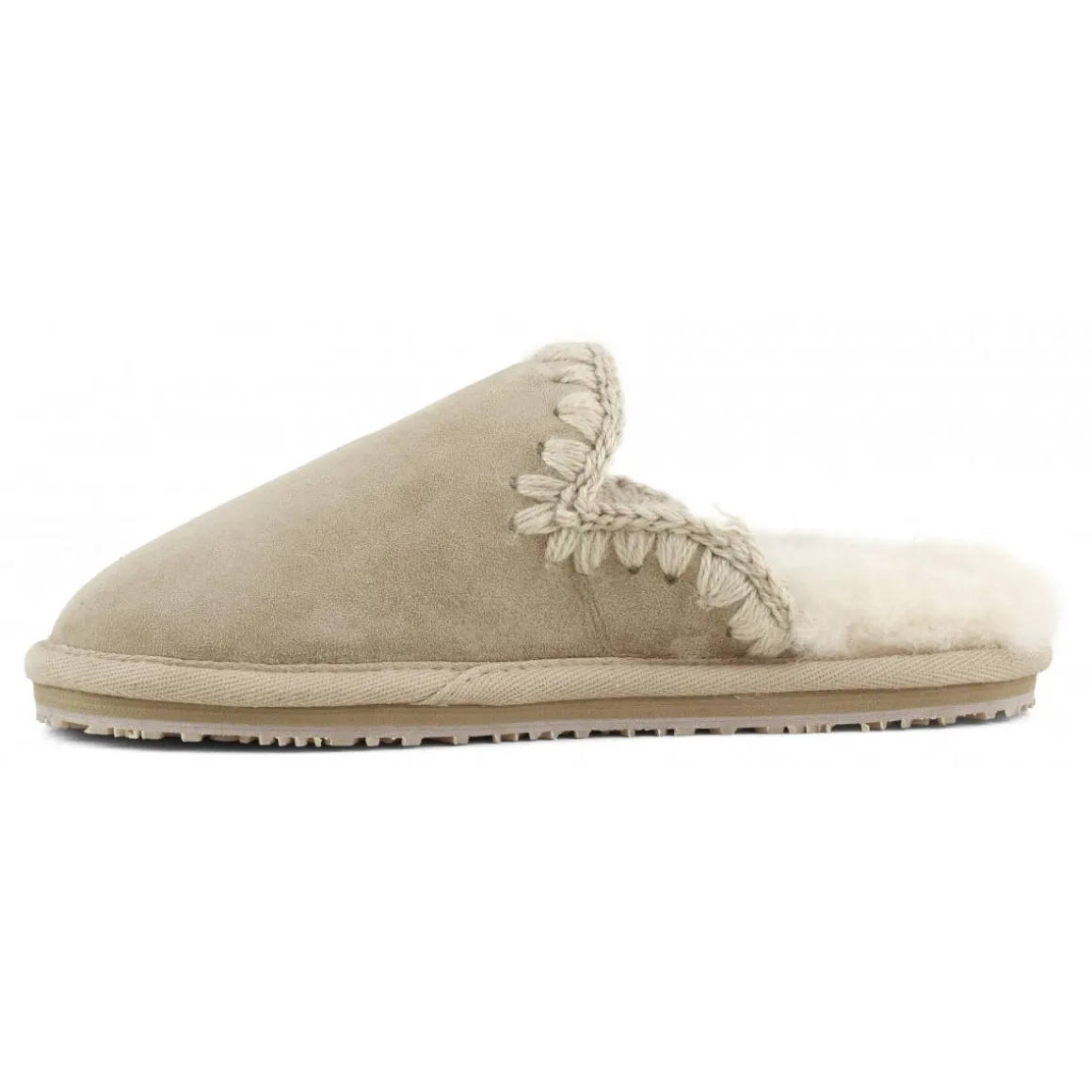 Suede Slipper Eskimo Stitch