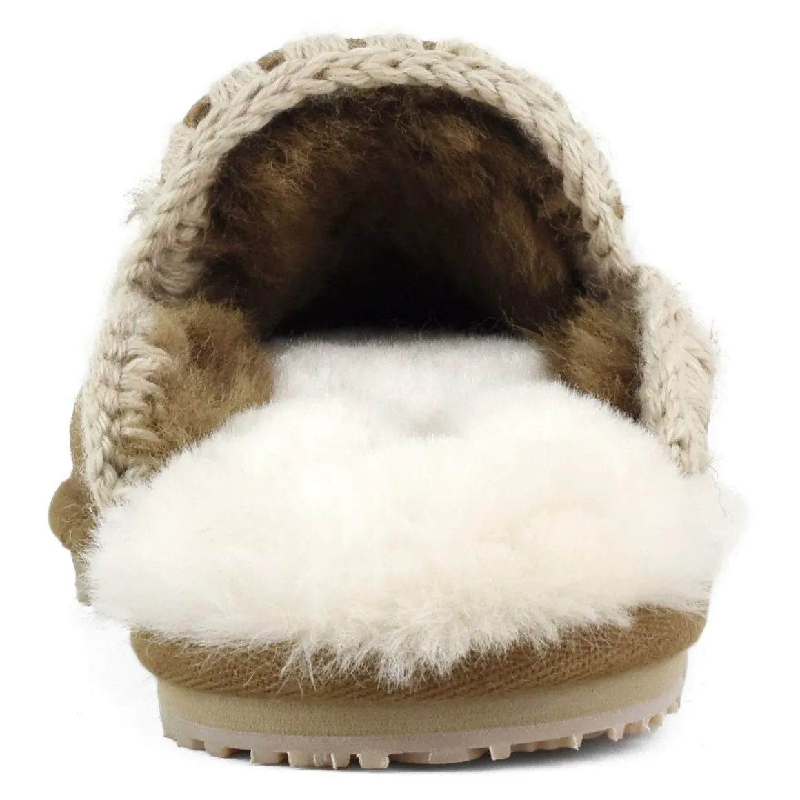 Suede Slipper Eskimo Stitch
