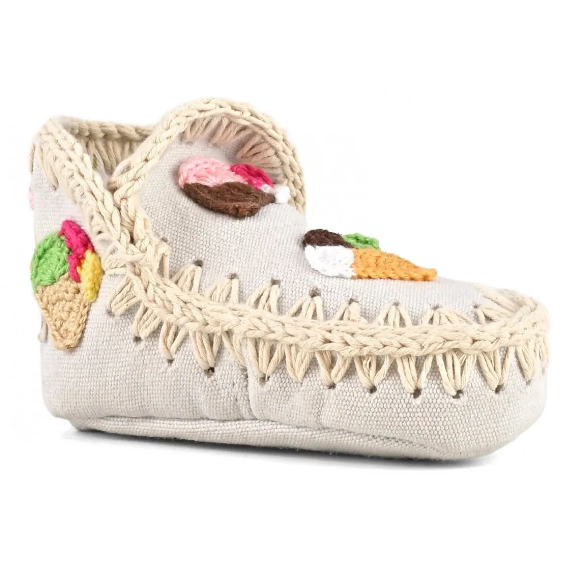 Summer Eskimo Infant Crochet Ice Creams