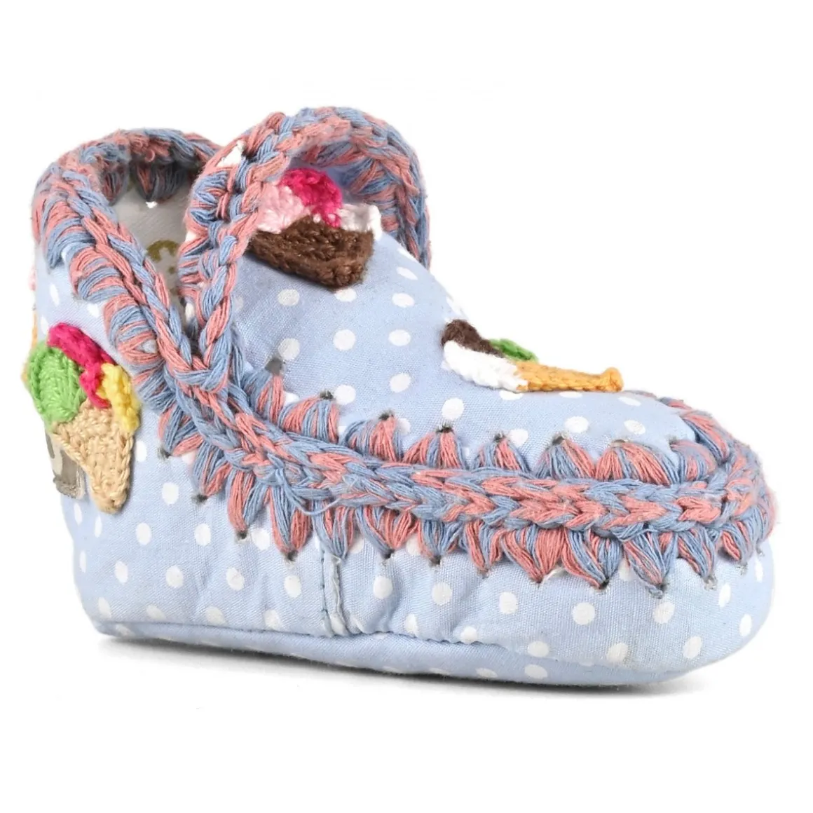 Summer Eskimo Infant Crochet Ice Creams