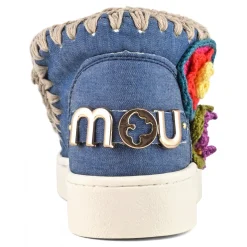 Summer Eskimo Sneaker Crochet Flowers