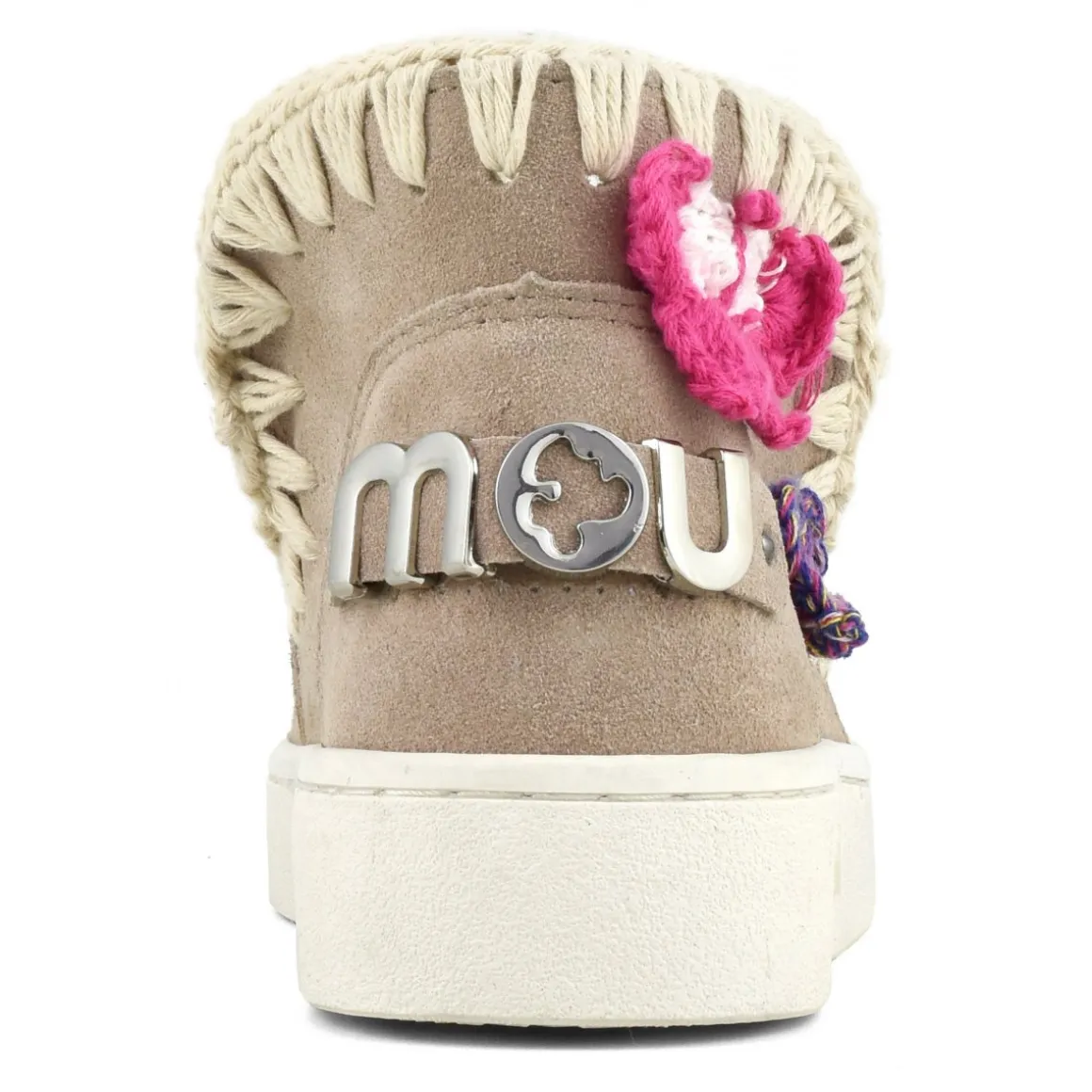 Summer Eskimo Sneaker Kid Crochet Butterflies