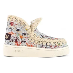 Summer Eskimo Sneaker Kid Metallic Denim
