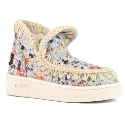 Summer Eskimo Sneaker Kid Metallic Denim